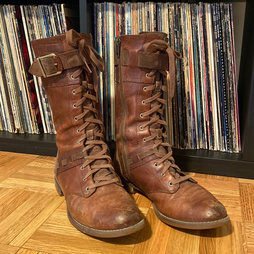 Timberland Mid-Calf Lace-up Boots